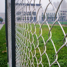 Valla de malla de enlace de cadena galvanizada